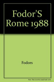 FODORS-ROME '88
