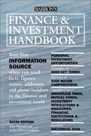 Finance and Investment Handbook