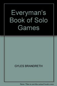 EVERYMAN'S BOOK OF SOLO GAMES