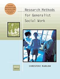 Research Methods for Generalist Social Work (Non-InfoTrac Version)