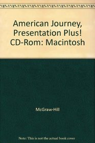 American Journey, Presentation Plus! CD-Rom: Macintosh