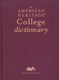 The American Heritage College Dictionary, Fourth Edition Deluxe