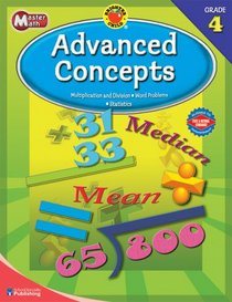 Master Math Advanced Concepts, Grade 4 (Brighter Child Workbooks)