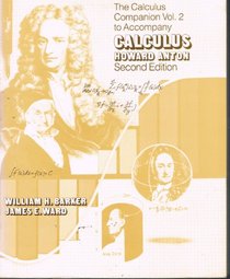 Calculus with Analytic Geometry: Calculus Companion to 2r.e. v.2 (Vol 2)