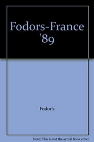 Fodors-France '89