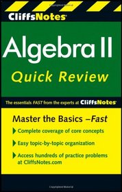 CliffsNotes Algebra II QuickReview (Cliffs Quick Review)