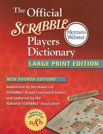 The Official Scrabble Players Dictionary (Large Print)