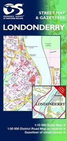 Londonderry Street Map (Northern Ireland O/S)