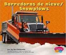 Barredoras de nieve/Snowplows (Pebble Plus Bilingual) (Spanish Edition)