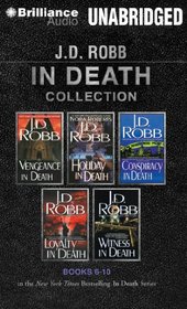 J.D. Robb In Death Collection 2: Vengeance in Death, Holiday in Death, Conspiracy in Death, Loyalty in Death, Witness in Death