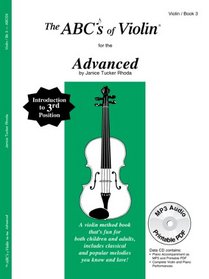 The ABCs of Violin for the Advanced, Book 3 (Book & CD)