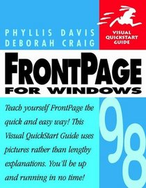 Frontpage 98 for Windows Visual Quickstart Guide
