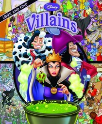 Look and Find: Disney Villains (Look and Find (Disney))