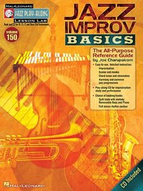 Jazz Improv Basics: The All-Purpose Reference Guide Jazz Play-Along, Vol. 150