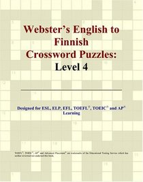 Webster's English to Finnish Crossword Puzzles: Level 4