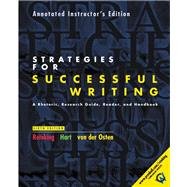 Strategies for Successful Writing, 6th ed., annotated instructor's edition