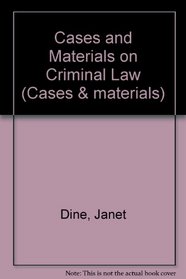 Cases and Materials on Criminal Law. Second Edition.