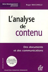 L'analyse de contenu (French Edition)
