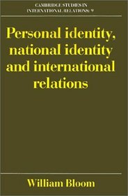 Personal Identity, National Identity and International Relations (Cambridge Studies in International Relations)