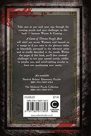 A Game of Thrones Puzzle Book: Puzzles and Quizzes Inspired by the TV Series and Fantasy Novels