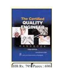 The Certified Quality Engineer Handbook (with CD-Rom)