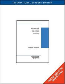 Advanced Calculus --2005 publication.