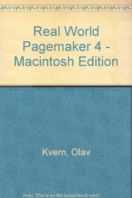 REAL WORLD PAGEMAKER 4 MAC ED (Bantam Itc Series)