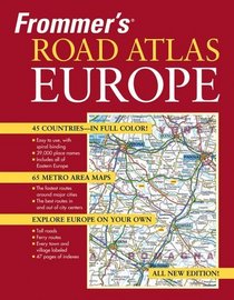Frommer's Road Atlas Europe (Road Atlas)