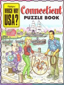 Which Way USA? Connecticut puzzle book