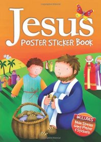 Jesus Poster Sticker Book (Candle Bible for Kids)