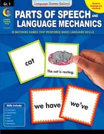 Parts of Speech & Language Mechanics Gr. 1, Language Games Galore