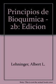 Principios de Bioquimica - 2da Edicion