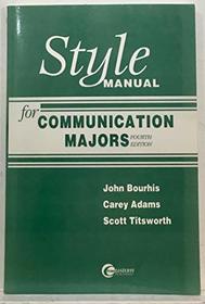 Style manual for communication majors