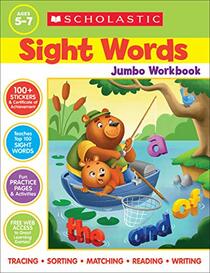 Scholastic Sight Words Jumbo Workbook (SC-714688)