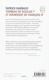 Tombeau de Nicolas 1er Et Avenement de Francois IV (Litterature & Documents) (French Edition)