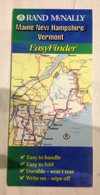 Rand McNally Maine/New Hampshire/Vermont Easyfinder Map (Rand McNally Easyfinder)