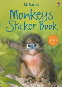 Monkeys Sticker Book (Usborne Sticker Books)