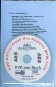 ABG - Arterial Blood Gas Analysis Made Easy Book with DVD Essentials of ABG (DVD ver DN1.1) (Dr. Anup)