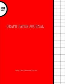 Graph Paper Journal : Graph Paper Composition Notebook: 1 inch Squares Large 120 Pages, 8.5