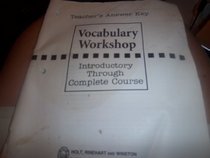 Key Vocabulary Workshop: Introductory Through Complete Course