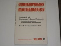Chapter 9 of Ramanujan's Second Notebook: Infinite Series Identities, Transformations, and Evaluations (Contemporary Mathematics)