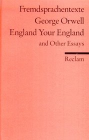 England Your England and Other Essays