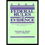 Federal Rules of Evidence: With Advisory Committee Notes, Legislative History, and Case Supplement (Statutory and Case Supplement)