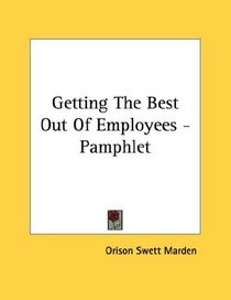 Getting The Best Out Of Employees - Pamphlet
