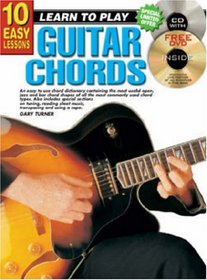 10 EASY LESSONS GUITAR CHORDS BK/CD (Teach Yourself 10 Easy Lessons)
