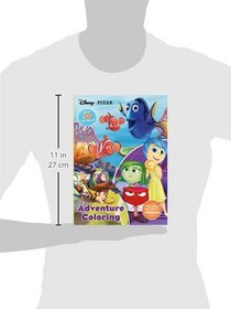 Disney Pixar Adventure Coloring (Jumbo Coloring with 50 Stickers)