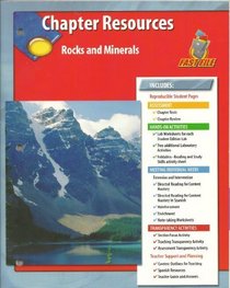 Rocks and Minerals Chapter Resources