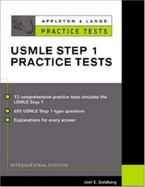 Appleton & Lange Practice Tests for the Usmle Step 1 Practice Tests (Appleton & Lange Review)