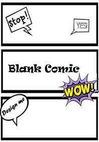 Blank Comic Book Pages: How to make a Comic Book (Create Your Own Comic Book)