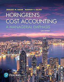 Horngren's Cost Accounting Plus MyAccountingLab with Pearson eText -- Access Card Package (16th Edition)